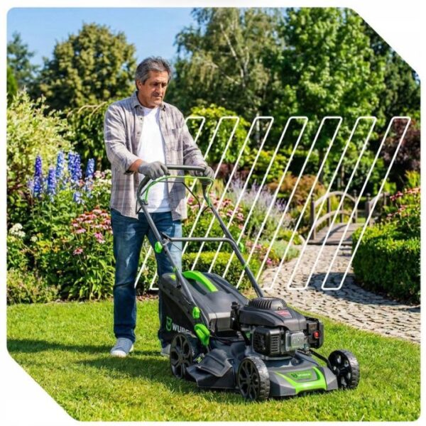 Kosiarki kosiarka spalinowa do trawy silnik loncin napĘd mulcz. mocna 51cm 70l +olej
